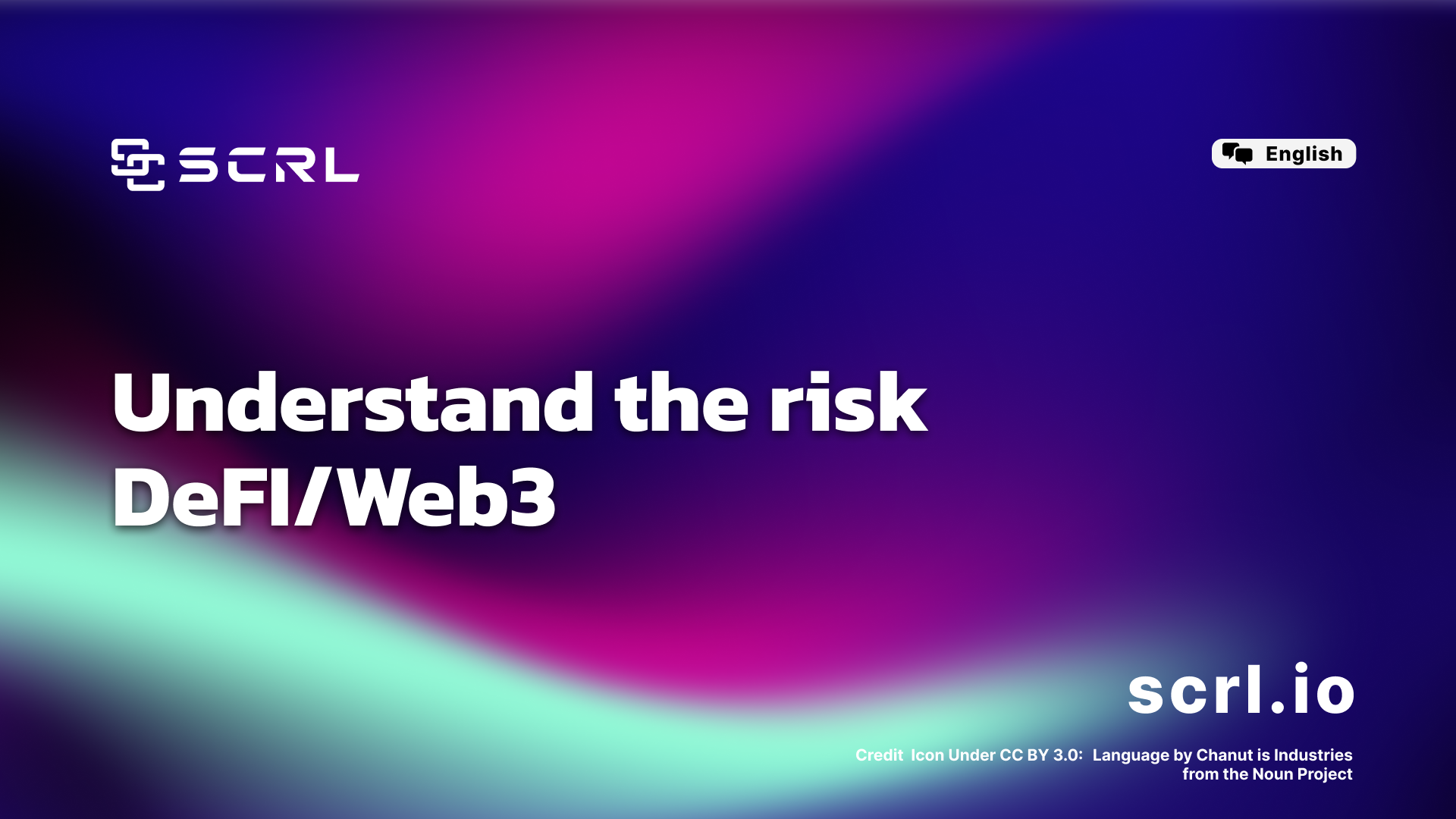 Understand the risk of DeFi Web3